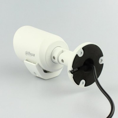 HDCVI видеокамера 2 Мп Dahua DH-HAC-LC1220TP-TH (2.8 мм) с датчиками температуры и влажности для системы видеонаблюдения